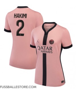 Günstige Paris Saint-Germain Achraf Hakimi #2 3rd trikot Damen 2024-25 Kurzarm